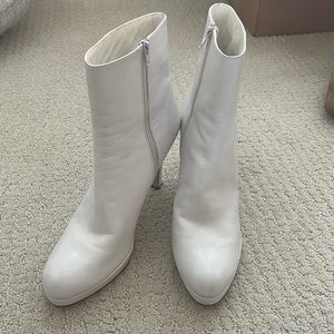 Michael White Bootie womens size 10 leather retro